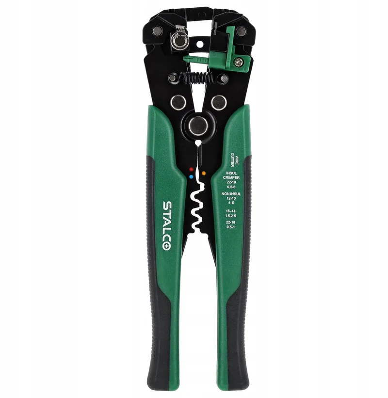 Striptang 0,2 - 6mm² Stalco - Professioneel Gereedschap de Stalco, Vert – image du produit