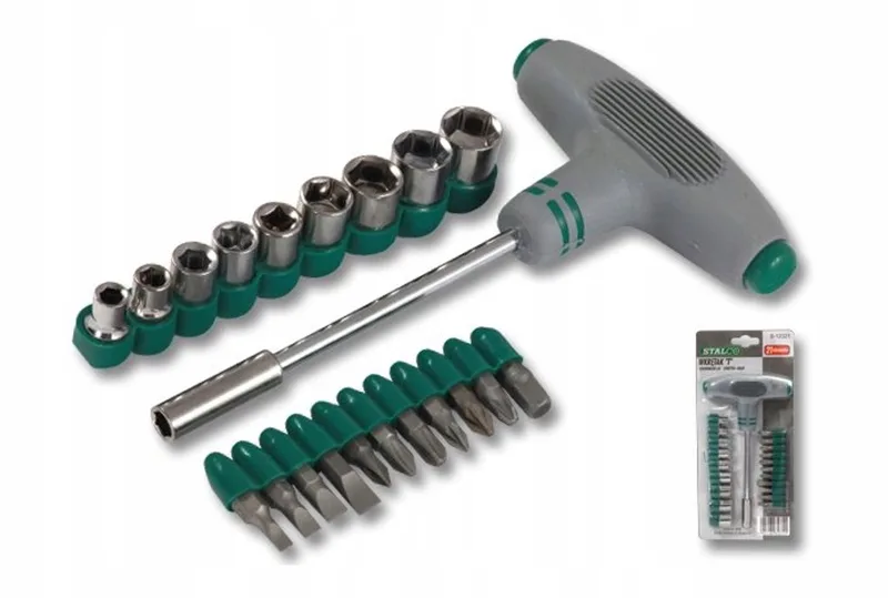 T-Sleutel Set 21 Delen - Veelzijdige Schroevendraaier Tool von Stalco – Produktbild