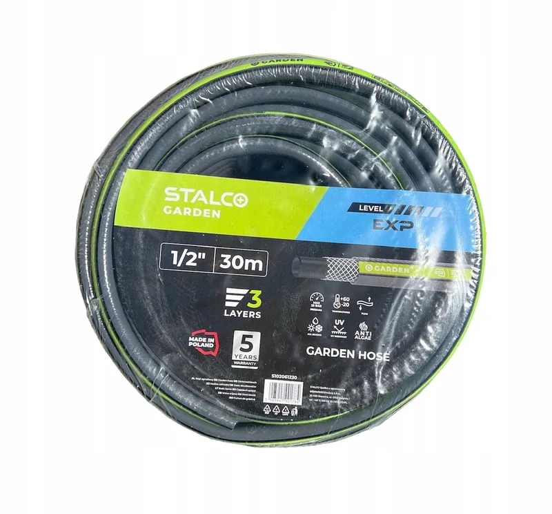 Tuinslang 1/2" 30m 3-laags UV-bestendig - S102061230 de Stalco – image du produit