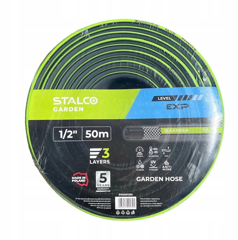 Tuinslang 1/2" 50m 3-laags UV-bestendig - S102061250 by Stalco – product image