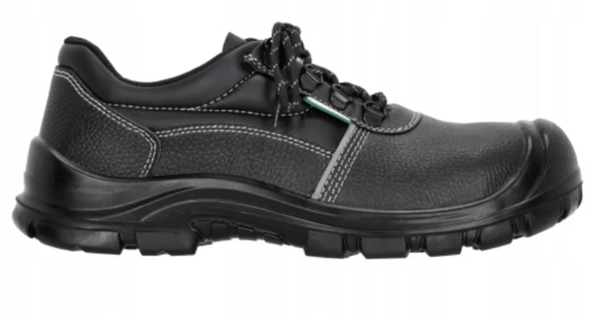 Veiligheidsschoenen S3 – leren werkschoenen met stalen neus – STALCO de Stalco, Noir, 41 – image du produit