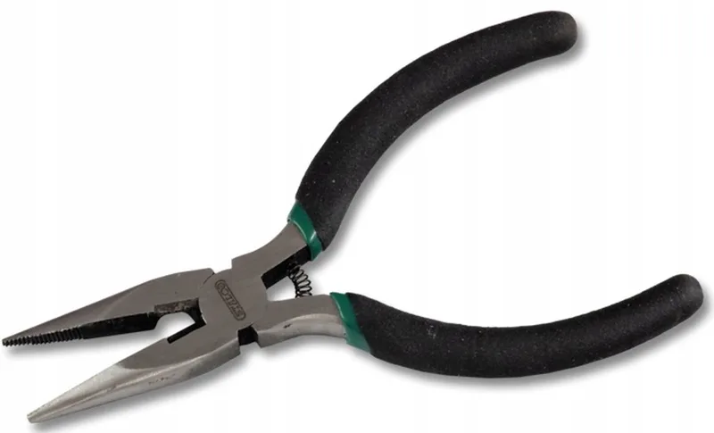 Verlengde Rechte Mini Tang 115mm Premium by Stalco, Grey – product image