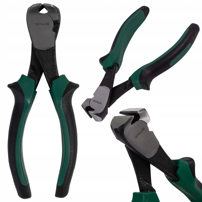 Voorbek-kniptang 180 mm - Precisie voor Draden & Metaal de Stalco, Noir – image du produit