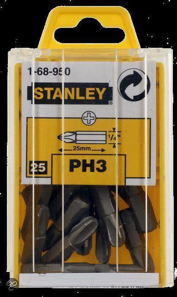 1/4" Bits Phillips Nr3 by Stanley – product image