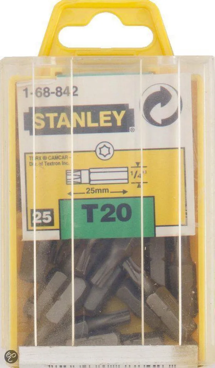 1/4" Bits Torx T20 by Stanley – product image