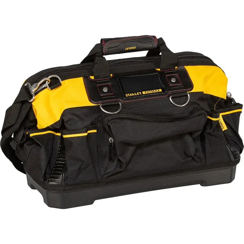 1-93-950 Gereedschapstas 18" van Stanley, Zwart, Geel – productafbeelding 4 van 4