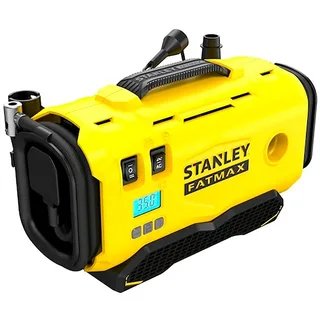18V 3IN1 Compressor SFMCE520B-QW de Stanley, Noir, Jaune – image du produit 2 sur 6