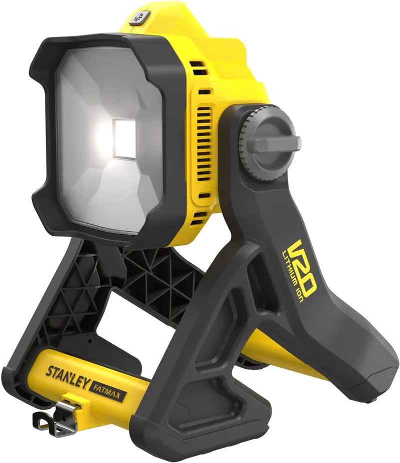 18V Werklamp (zonder accu) SFMCL030B-XJ van Stanley, Geel – productafbeelding