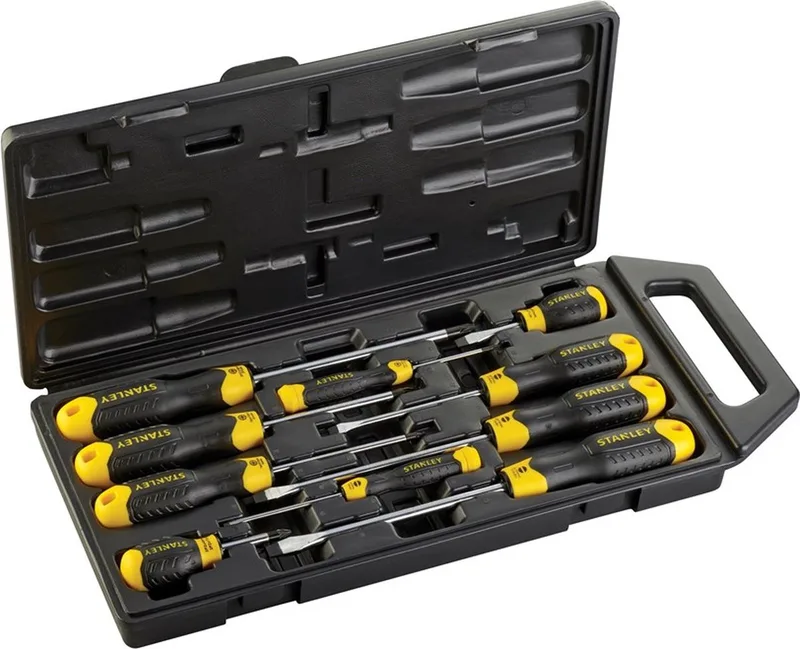 STANLEY 2-65-014 universel Jeu de tournevis PZ de Stanley, Noir – image du produit