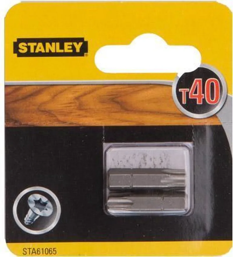 2x Torx Schroefbits T35x25mm - Set Schroefbits by Stanley – product image