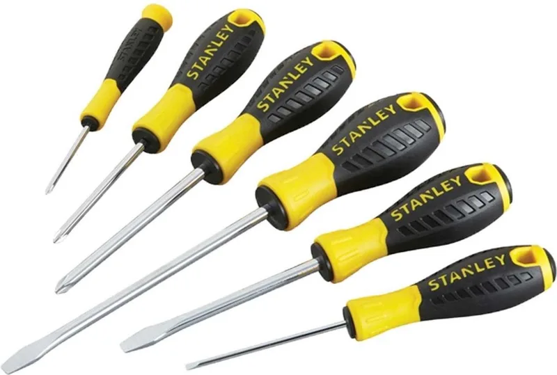 6-delig Schroevendraaierset Essential klein - STHT0-60208 von Stanley – Produktbild