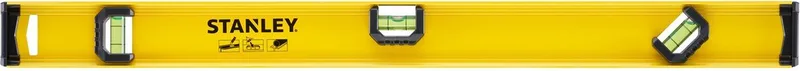 600mm Waterpas I-beam 3 libellen - 0-42-074 de Stanley, Jaune – image du produit