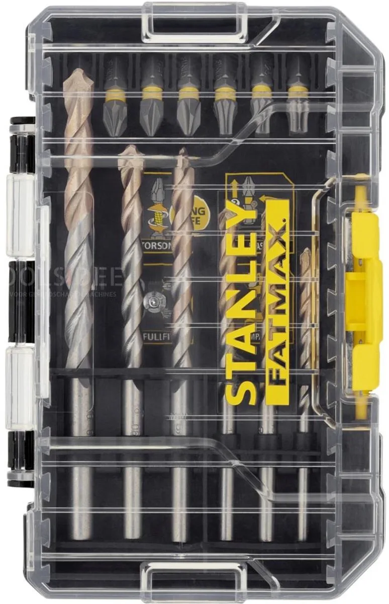 Accessoires - 19-delige set bits en boren STA88552-XJ de Stanley – image du produit