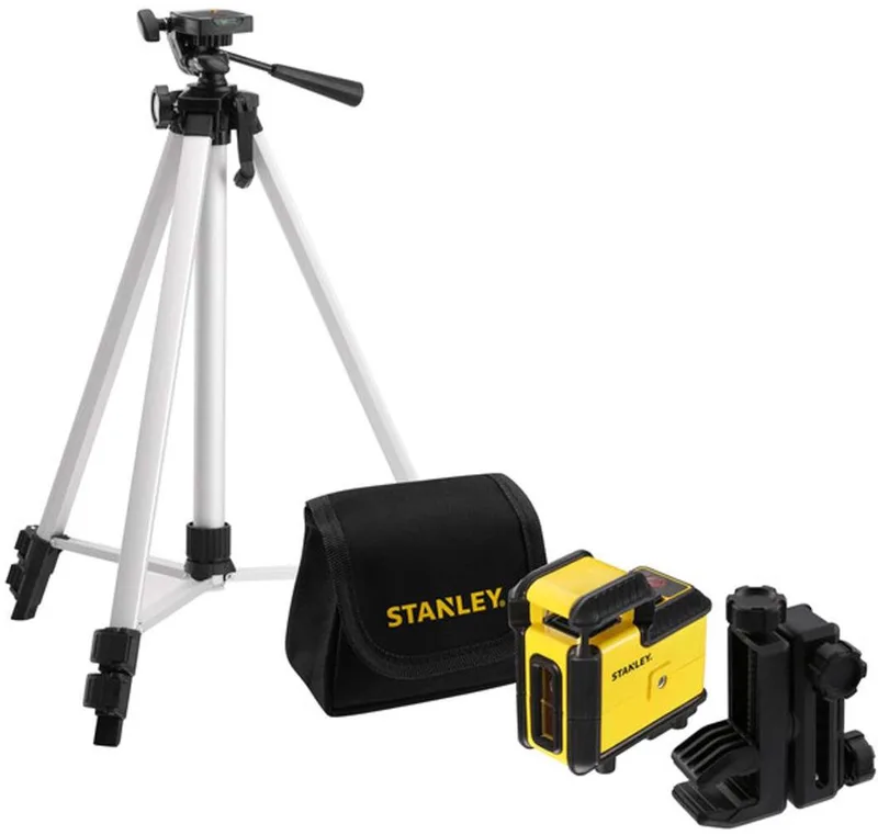 Accessoires - Lijnlaser, bereik 20 m, met statief STHT77640-1 von Stanley – Produktbild