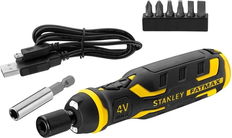 Accu Schroevendraaier - 4V - 300 rpm - Ergonomische Handgreep de Stanley – image du produit