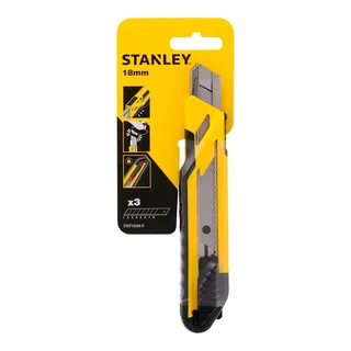 Afbreekmes Autolock 18mm by Stanley, Black, Grey – product image 2 of 2
