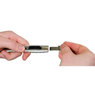 Afbreekmes Metaal 9mm de Stanley, Noir – image du produit 4 sur 6