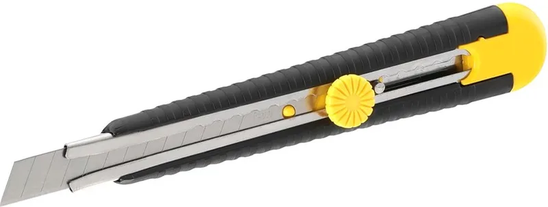 Afbreekmes MPO 9mm de Stanley, Noir, Jaune – image du produit