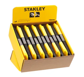 Afbreekmes SM 18mm van Stanley, Geel – productafbeelding 2 van 2