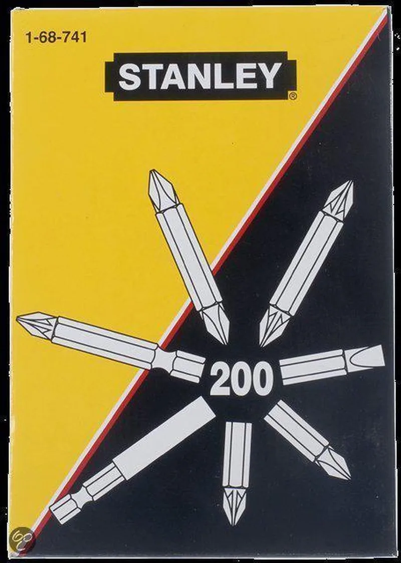 Assortiment Bits 200 Delig van Stanley – productafbeelding