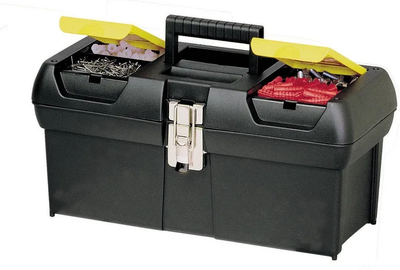 Batipro 12.5" 1-92-064 - Gereedschapskoffer - 2 Compartimenten von Stanley, Schwarz – Produktbild
