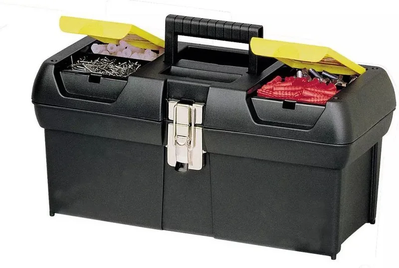 Batipro Gereedschapskoffer 16" von Stanley, Schwarz, Gelb – Produktbild