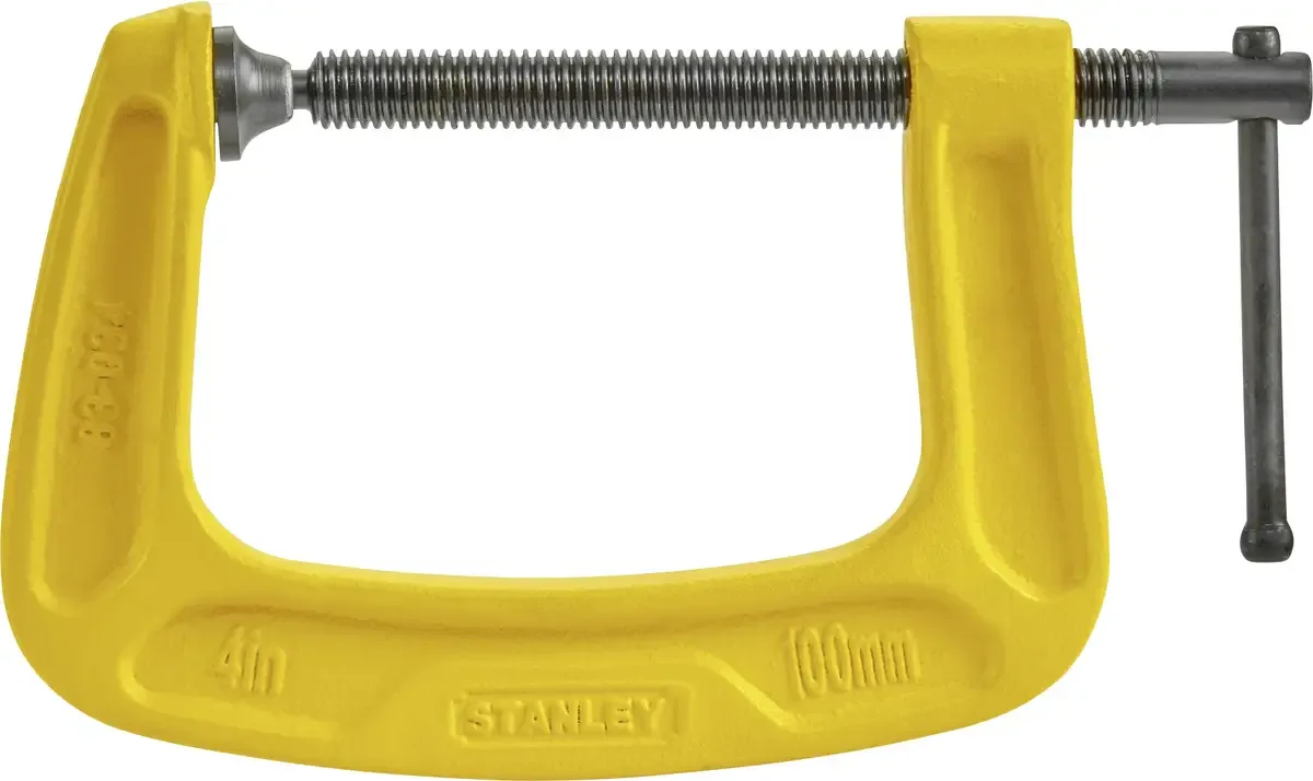C-tang MaxSteel, 100 mm STANLEY 0-83-034 Spanbreedte (max.):100 mm Afm. werkbereik:75 mm von Stanley – Produktbild