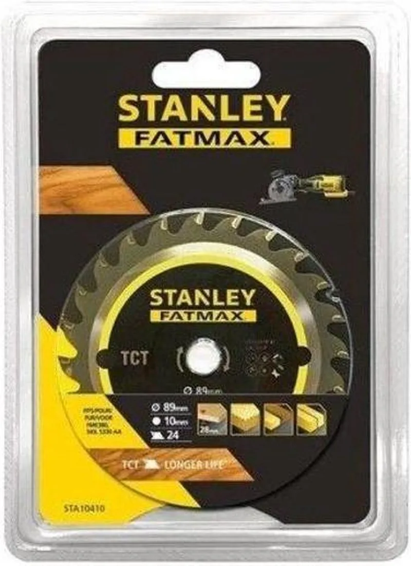 Cirkelzaagblad SFM multizaag TCT 89x10mm 24t by Stanley – product image