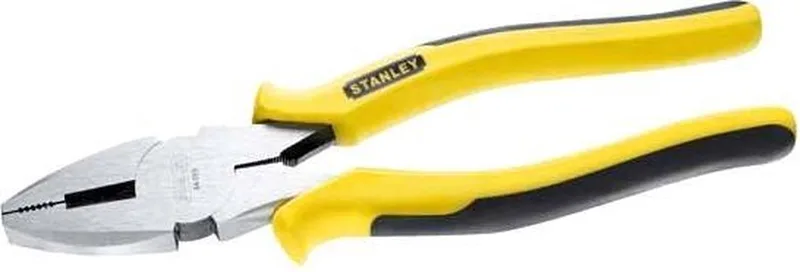 Combinatietang Bi-Materiaal 200mm van Stanley, Geel – productafbeelding