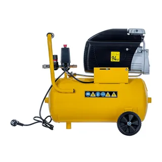 Compressor Met Directe Aandrijving En Smering - 2 Pk / 24 L / 8 Bar van Stanley, Geel – productafbeelding 6 van 6