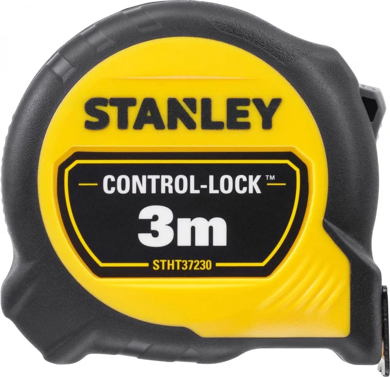 Control-Lock Serie - Rolmaat - 3m - Blade Armor Bescherming - Ergonomische Behuizing by Stanley, Kleurloos – product image 1 of 2