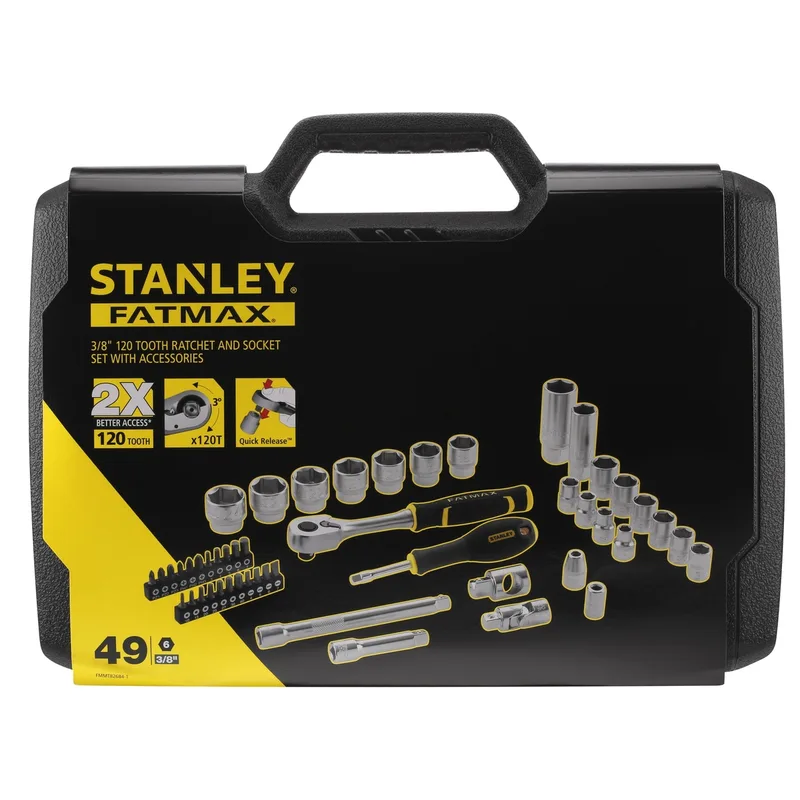 Doppenset 3/8" 49-delig FMMT82684-1 von Stanley – Produktbild 2 von 3