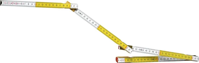 Duimstok 2m - 15mm Geel/Wit - 0-35-458 de Stanley, Biało-geel – image du produit