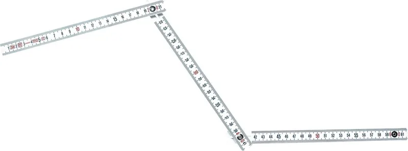Duimstok 2m plastic by Stanley, Yellow – product image