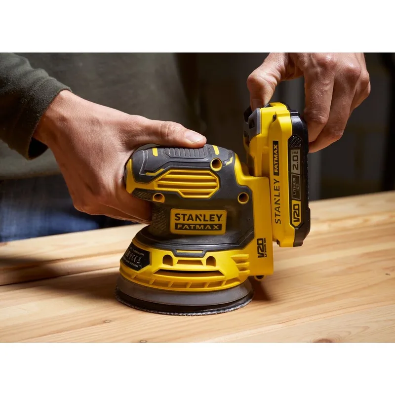 Excentrische Accu Schuurmachine SFMCW220B - STARTERKIT by Stanley – product image 4 of 8