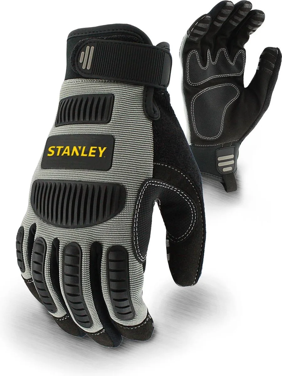 Extreme Performance werkhandschoenen by Stanley, Black, Yellow, 10 – product image