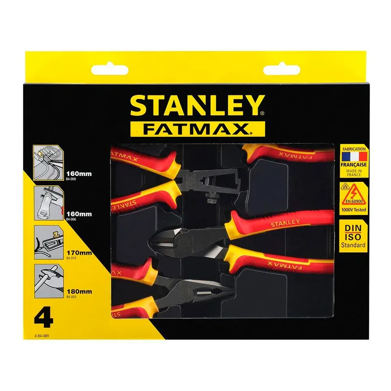 Fatmax® 1000v Vde Zangensatz 4 Stücke by Stanley – product image 2 of 2