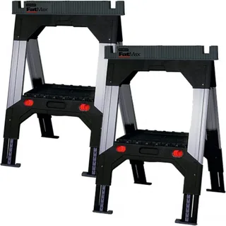 FatMax™ Uitschuifbare Metalen Zaagbok (Set) - 1-92-980 by Stanley, Grey – product image 1 of 2