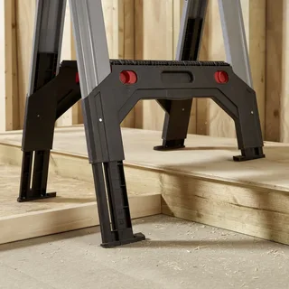 FatMax™ Uitschuifbare Metalen Zaagbok (Set) - 1-92-980 by Stanley, Grey – product image 2 of 2