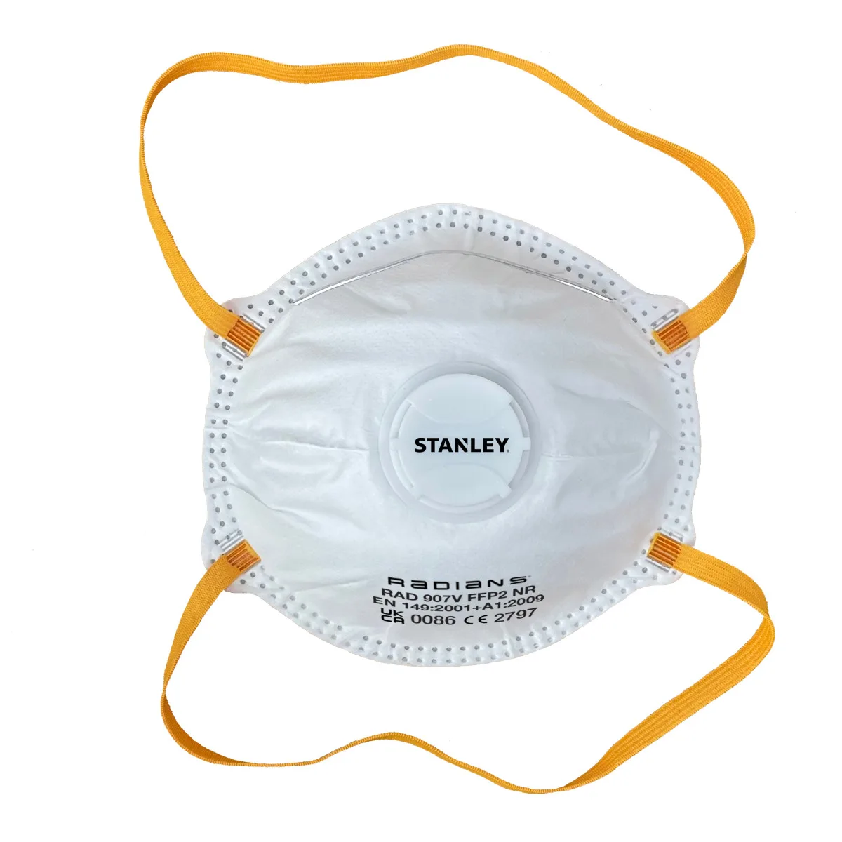 FFP2 Stofmasker met ventiel - 2 stuks - SYFFP22 van Stanley – productafbeelding