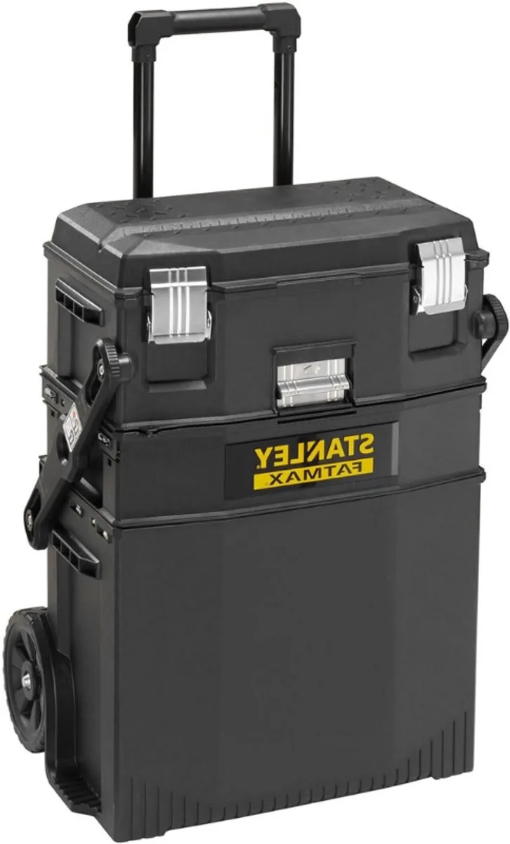 Gereedschapskist Mobiel Werkstation, 54,9 x 73,3 x 41,5 cm de Stanley, Noir – image du produit