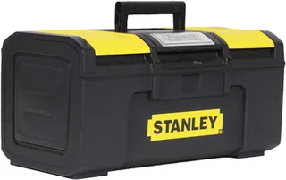 Gereedschapskoffer 16" met automatische vergrendeling - 1-79-216 van Stanley, Zwart – productafbeelding 1 van 4