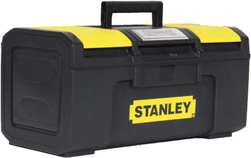 Gereedschapskoffer 16" met automatische vergrendeling - 1-79-216 van Stanley, Zwart – productafbeelding 1 van 4