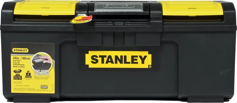 Werkzeugbox STANLEY 1-79-217 1-79-217 Werkzeugbox Schwarz, Gelb von Stanley, Schwarz – Produktbild