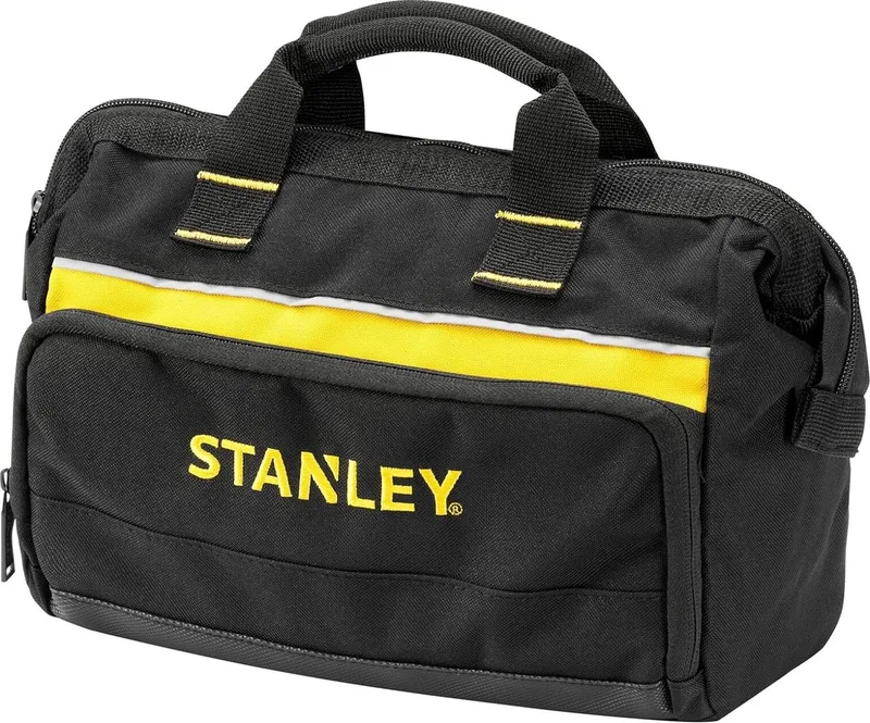 Gereedschapskoffer 30cm, Gesloten zak, Accessoires niet inbegrepen. von Stanley, Mehrfarbig – Produktbild