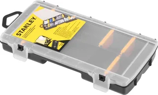 Gereedschapskoffer Basic Organiser 10 vakken - STST81679-1 van Stanley, Geel – productafbeelding 1 van 5