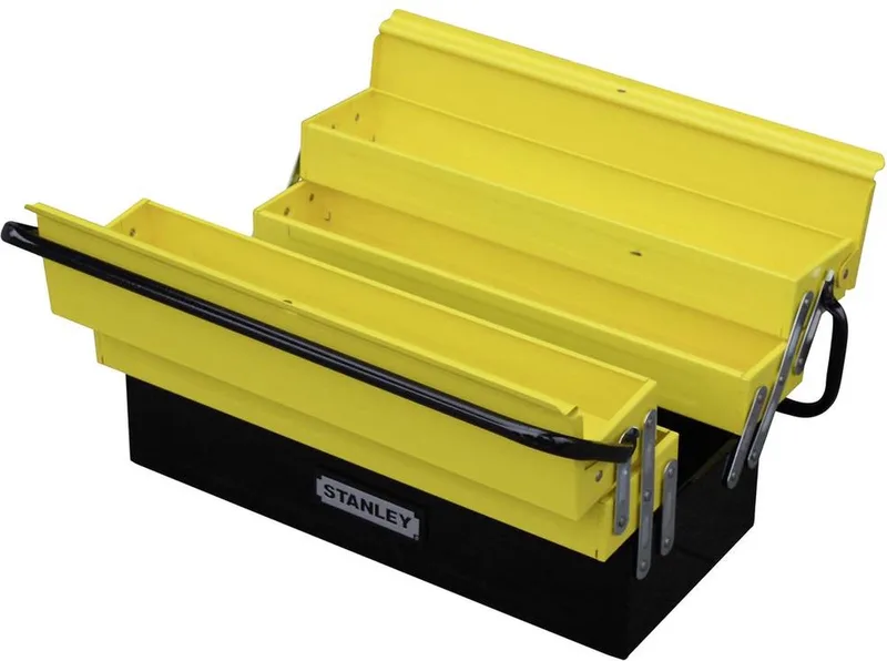 Gereedschapskoffer Metaal Cantilever - 5 laden von Stanley, Gelb – Produktbild