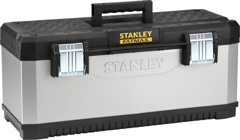 Gereedschapskoffer MP 26" 1-95-617 - Ergonomische handgreep by Stanley, Black, Silver – product image 1 of 5