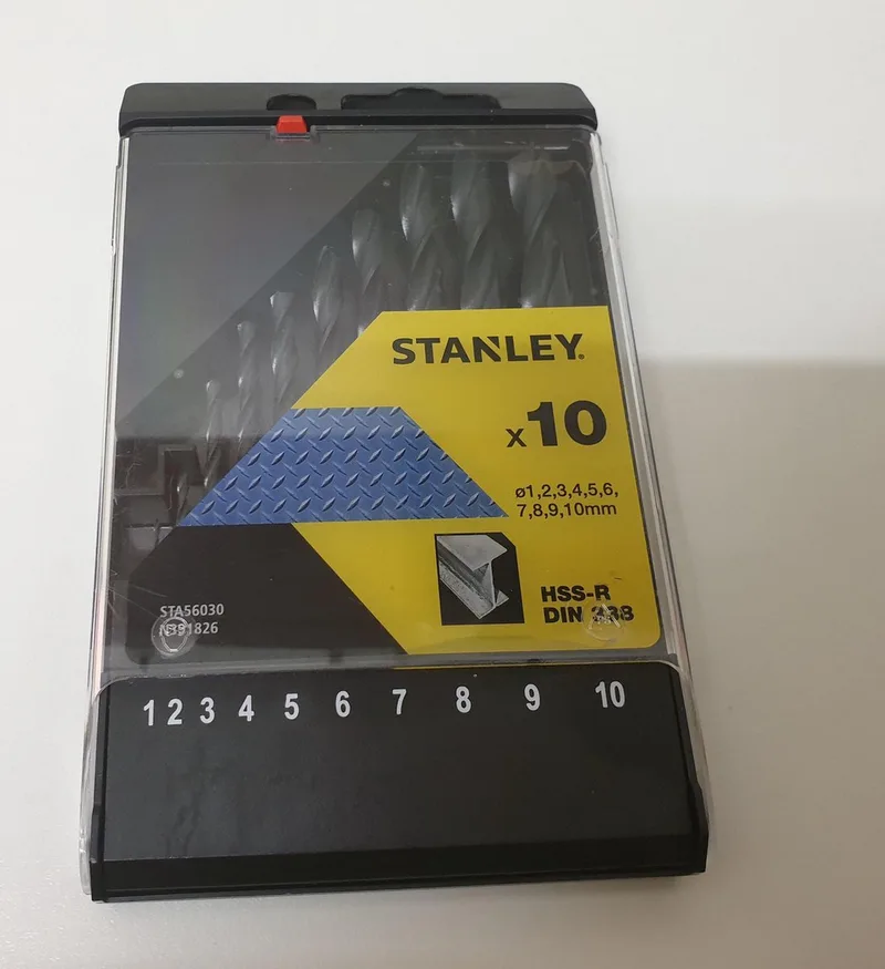 hss metaalboren cas. 10-delig by Stanley – product image