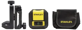 Kreuzlinienlaser Cubix grün 16m LK2 +/-4° m.Halter u. Tasche Kreuzlinienlaser grüner Laser, inkl. Tasche, selbstnivellierend Reichweite (max.): 16 m de Stanley – image du produit 3 sur 3